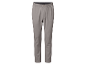 Šedé pánské kalhoty s elastickým pasem.
