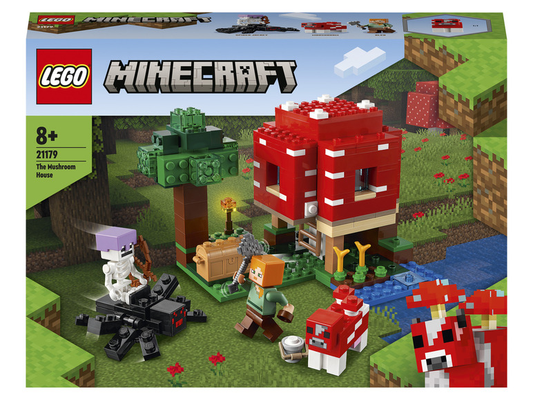 Zobrazit na celou obrazovku Lego Minecraft 21179 Houbový domek - Obrázek 1