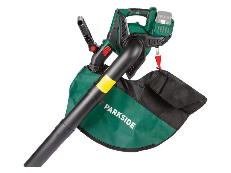  Zobrazit na celou obrazovku PARKSIDE® Aku vysavač / foukač listí PLSA 40-Li C2, 2x 4 Ah - Obrázek 5