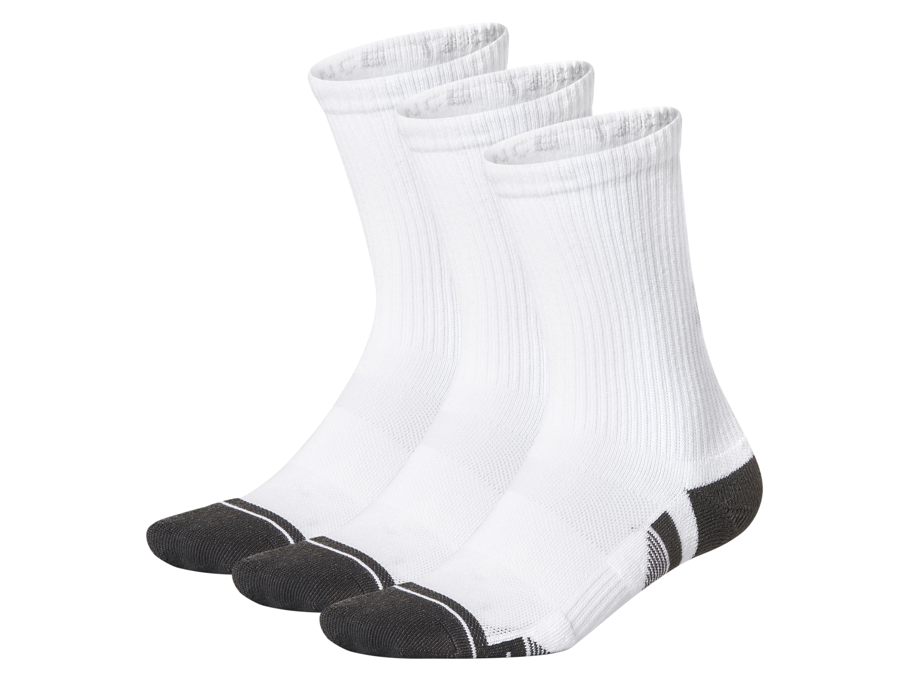 3PACK ponožky Under Armour bílé (1379512 100) M