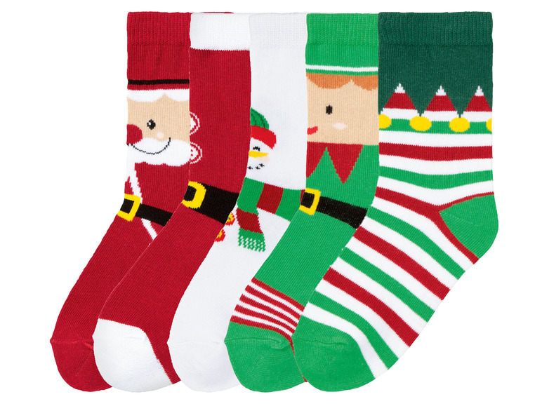  Zobrazit na celou obrazovku pepperts!® Dětské vánoční ponožky s BIO bavlnou, 5 párů - Obrázek 13