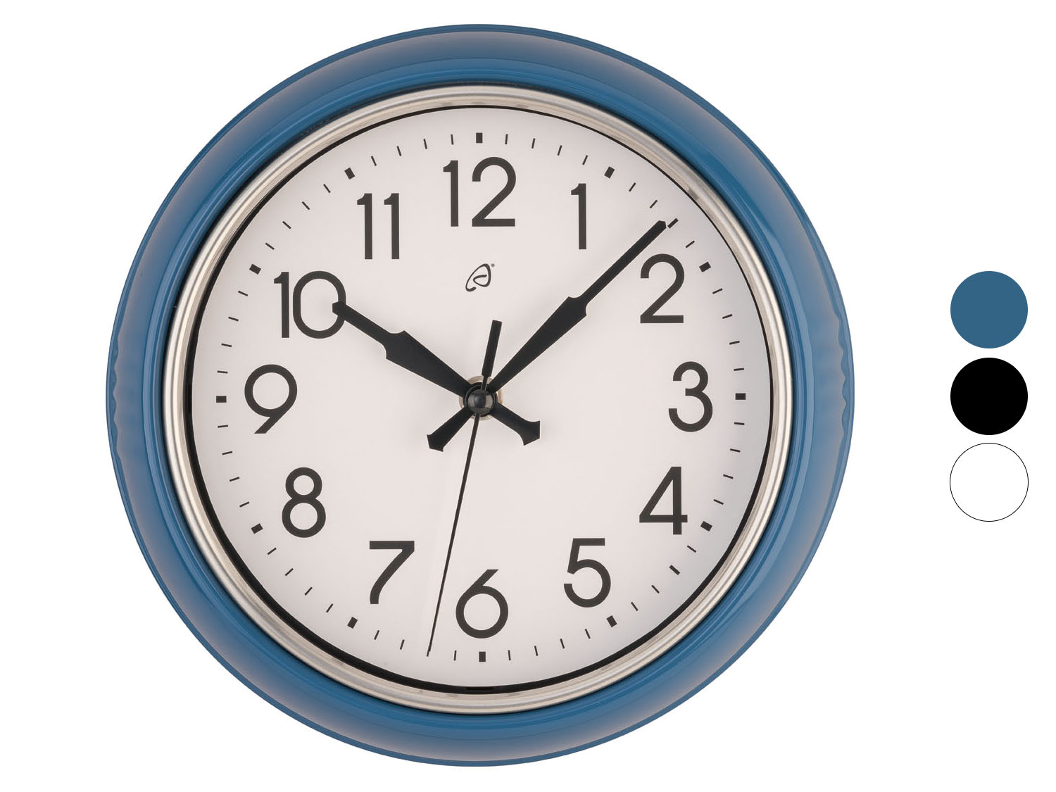 AURIOL® Retro nástěnné hodiny, Ø 24 cm