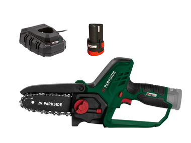 PARKSIDE® Aku řetězová pila PGHSA 12 C2, 2,5 Ah