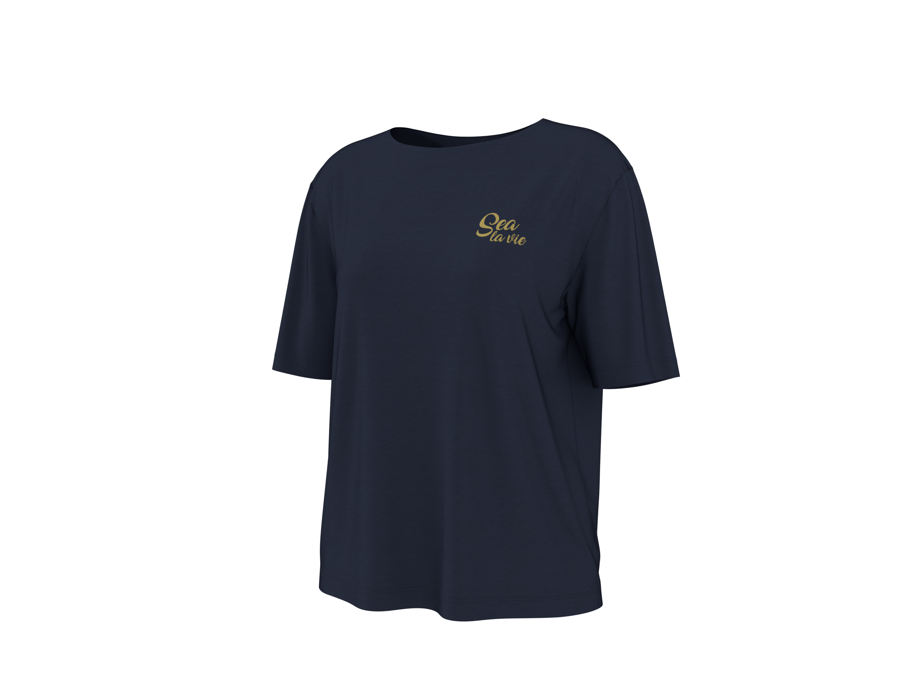 esmara® Dámské triko (navy modrá, L(44/46))