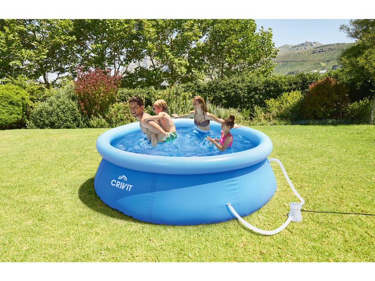  Zobrazit na celou obrazovku CRIVIT Bazén Quick up pool Easy s filtračním zařízením, Ø 240 x 63 cm - Obrázek 7