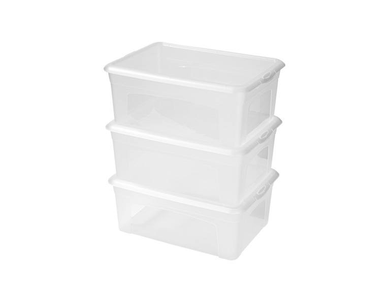  Zobrazit na celou obrazovku LIVARNO home Sada úložných boxů, 3/4dílná - Obrázek 2