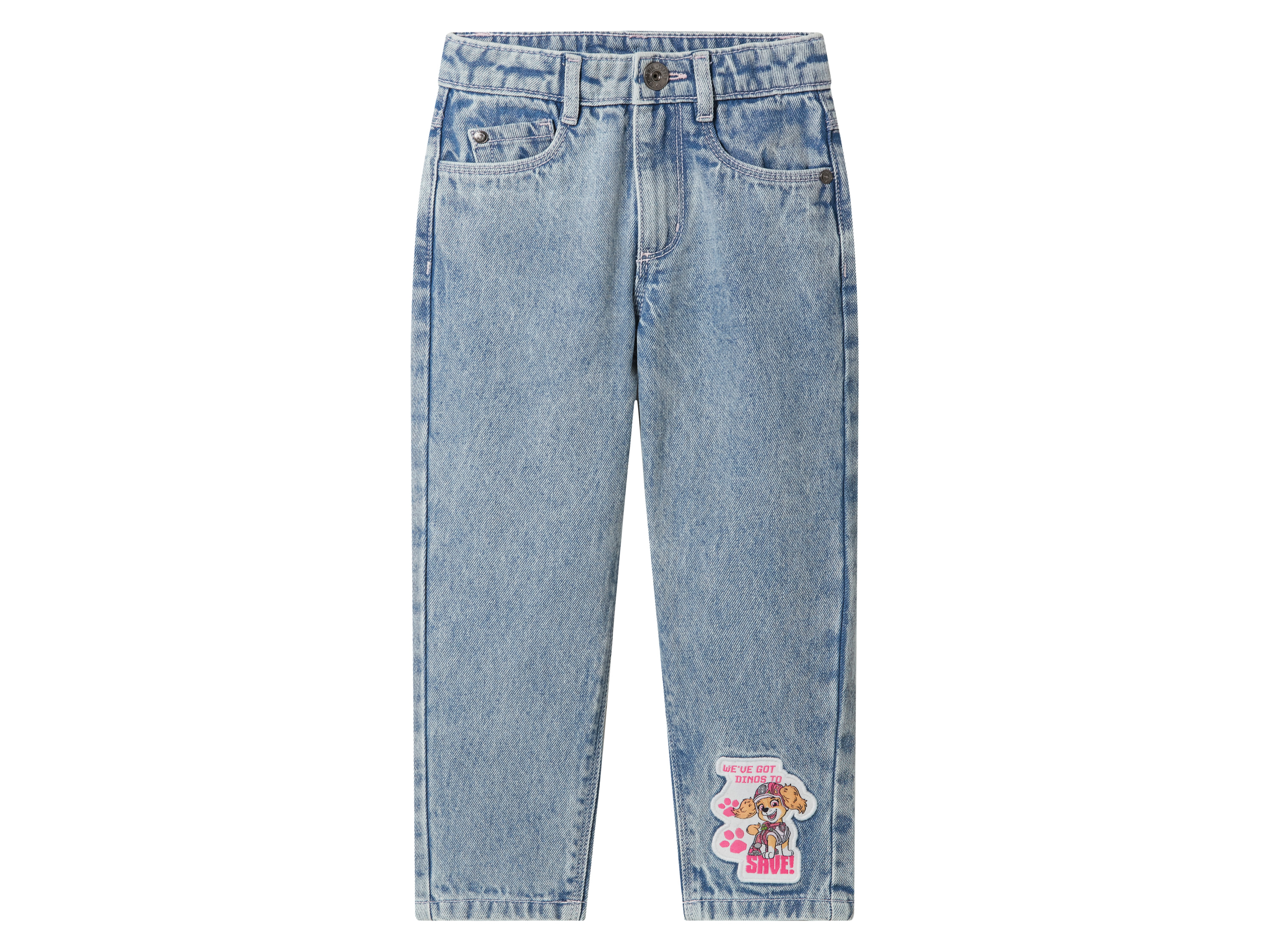 Lupilu® Dětské džíny Tlapková patrola "Relaxed Fit" (světle modrá, 98/104)