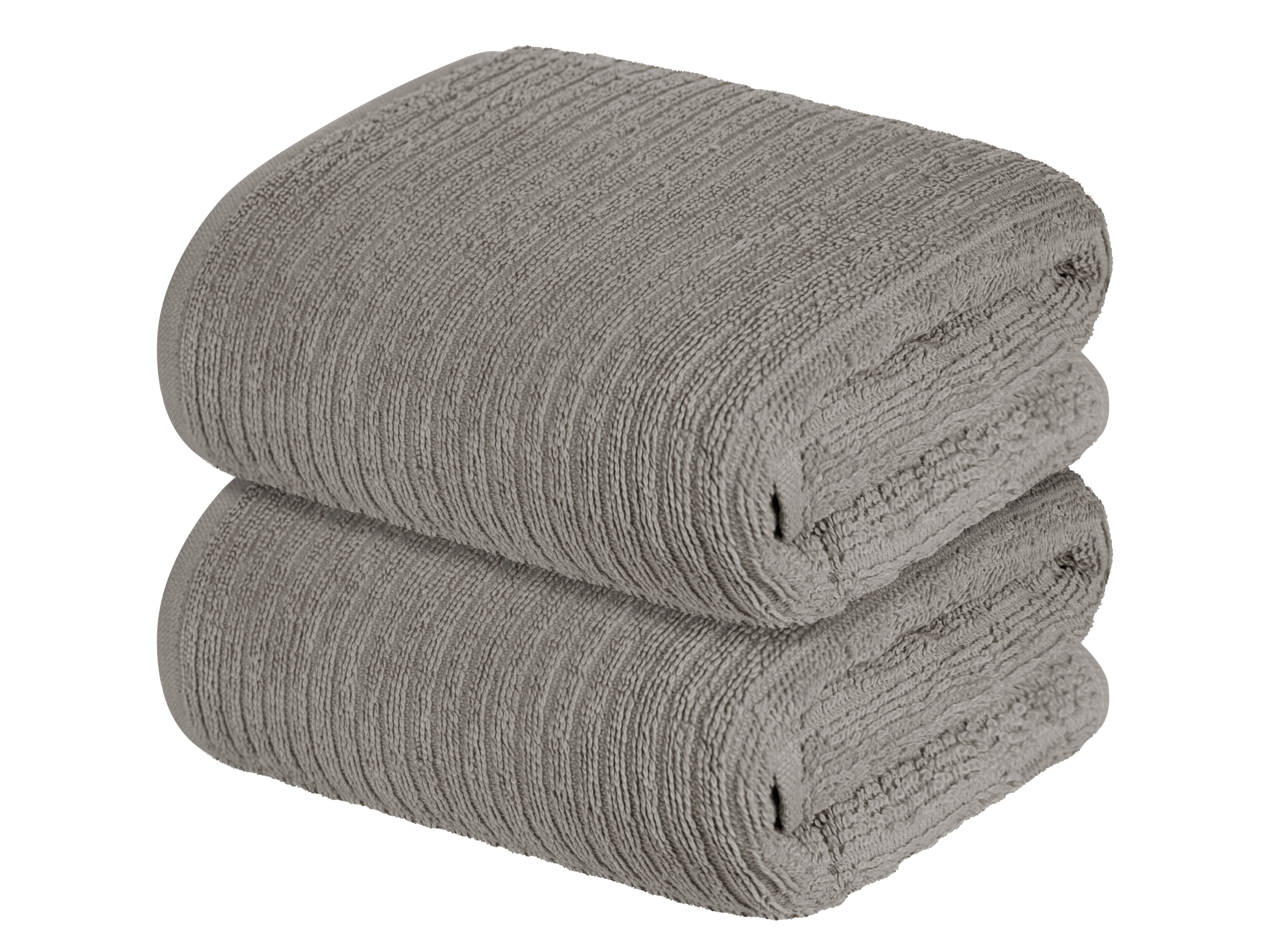 Livarno home Froté ručníky, 50 x 100 cm, 2 kusy (světle šedá)