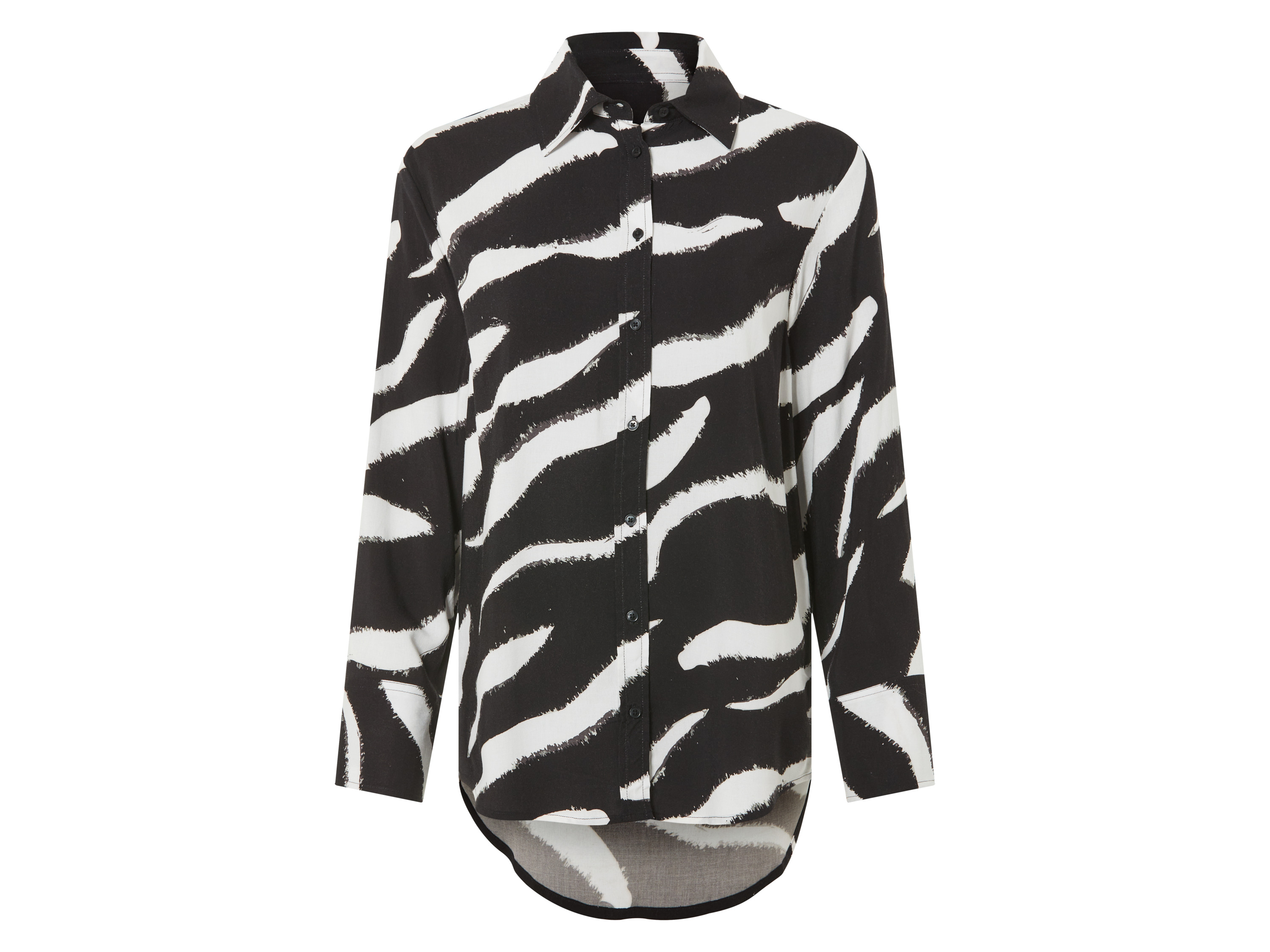 esmara® Dámská blůza (vzor/černá/bílá, 42)