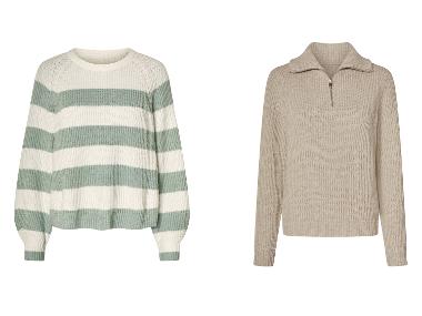 esmara® Dámský pletený svetr, s podílem vlny