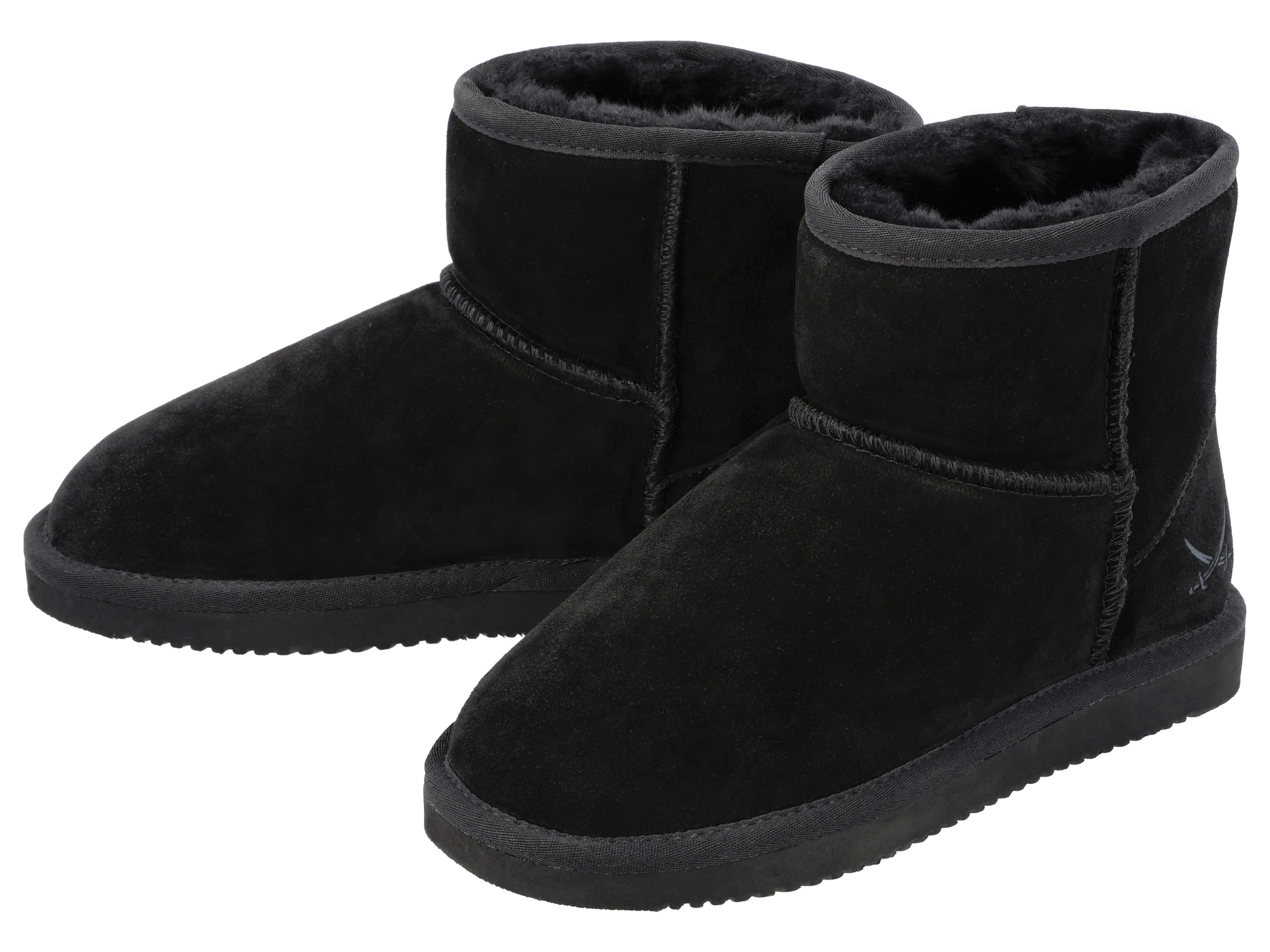 Sansibar Dámské boty z jehněčí kůže (černá, 36)