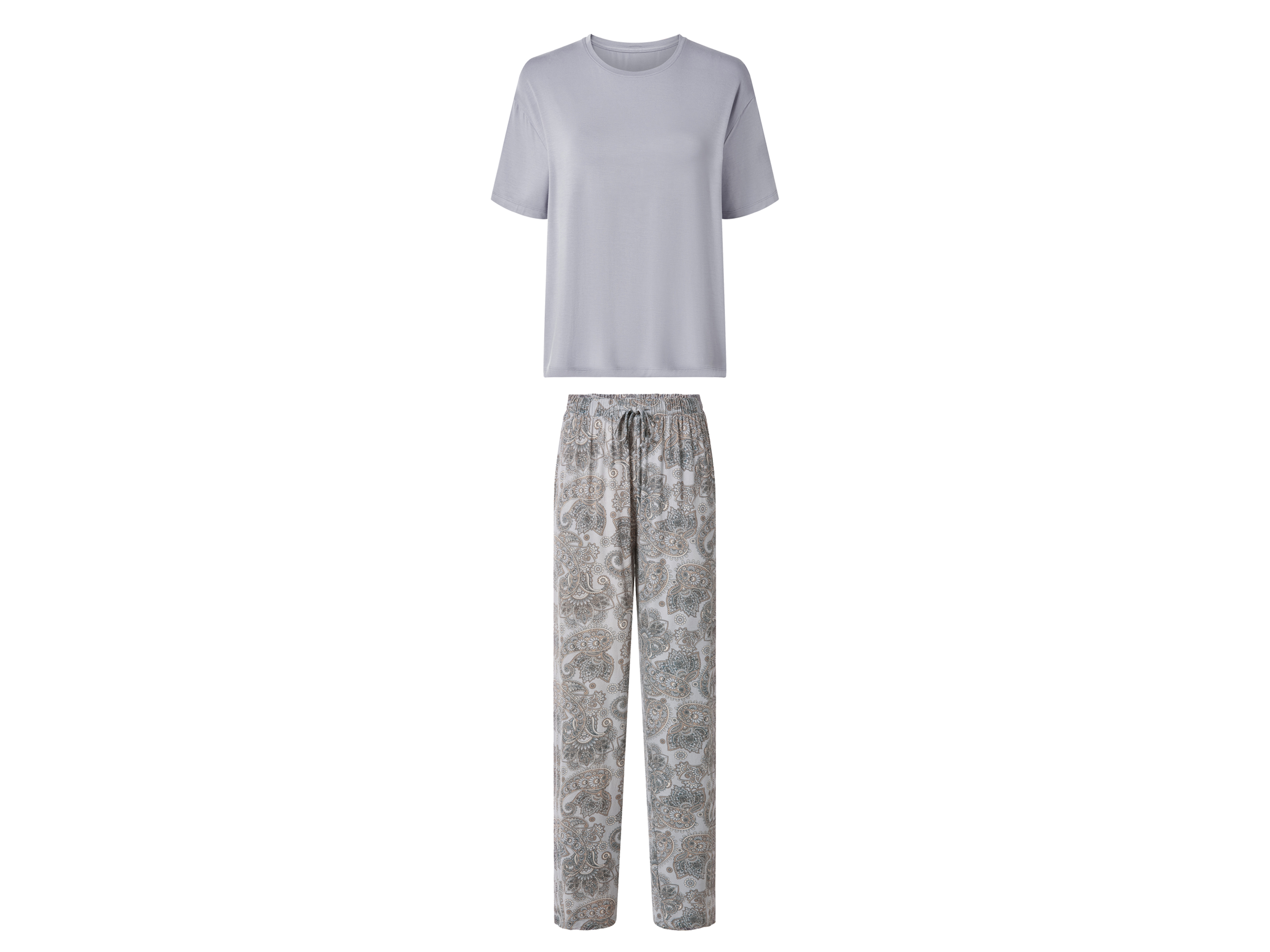 esmara® Dámské pyžamo (šedá, Xs(32/34))