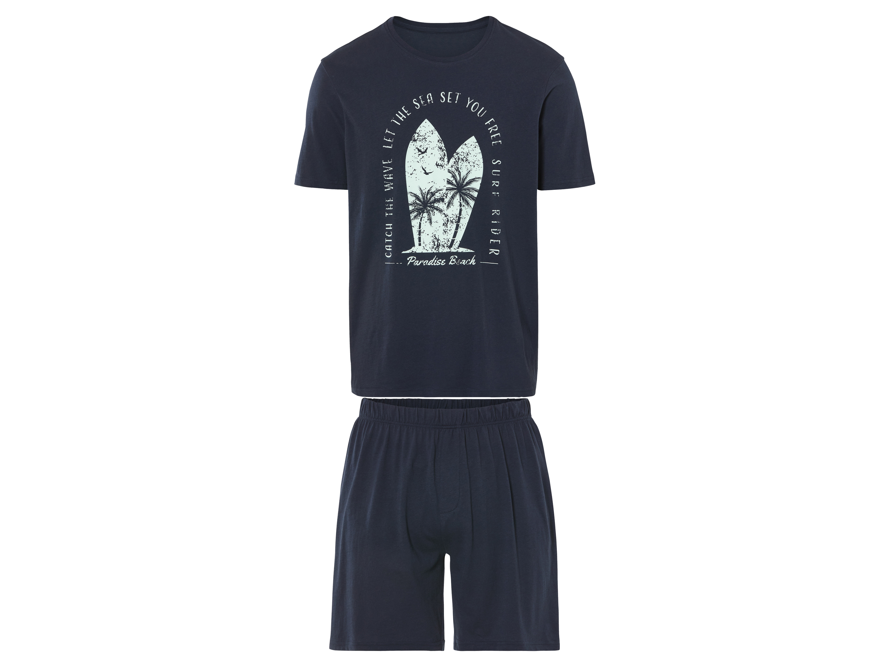 Livergy® Pánské pyžamo (navy modrá, M (48/50))