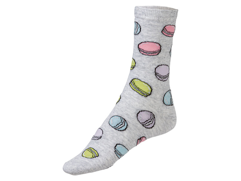  Zobrazit na celou obrazovku esmara® Dámské ponožky s veselým vzorem, BIO bavlna, 3 páry - Obrázek 10