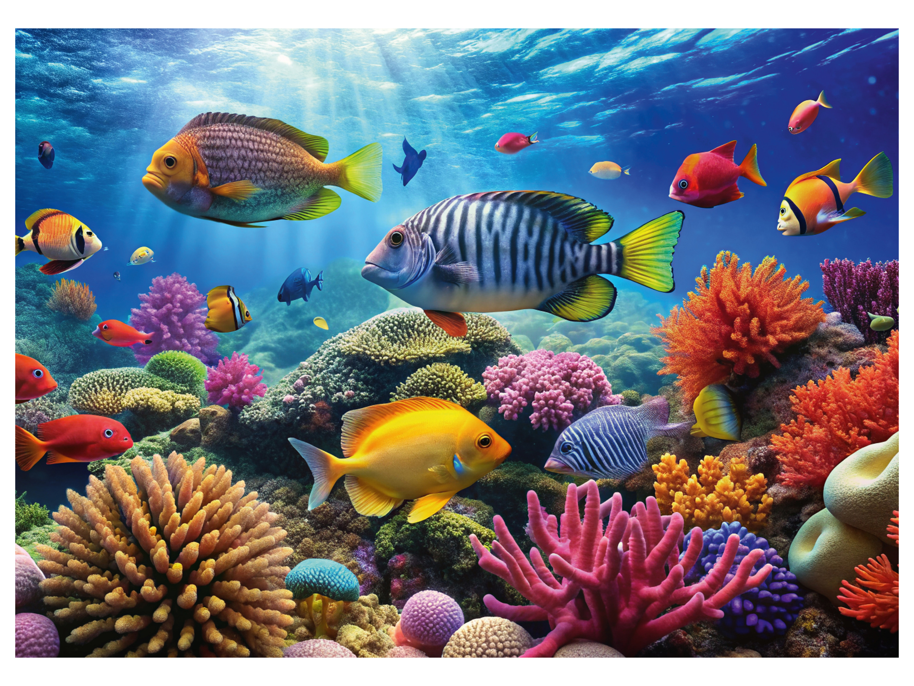 lupilu® Puzzle, 1 000 dílků (podvodní svět)