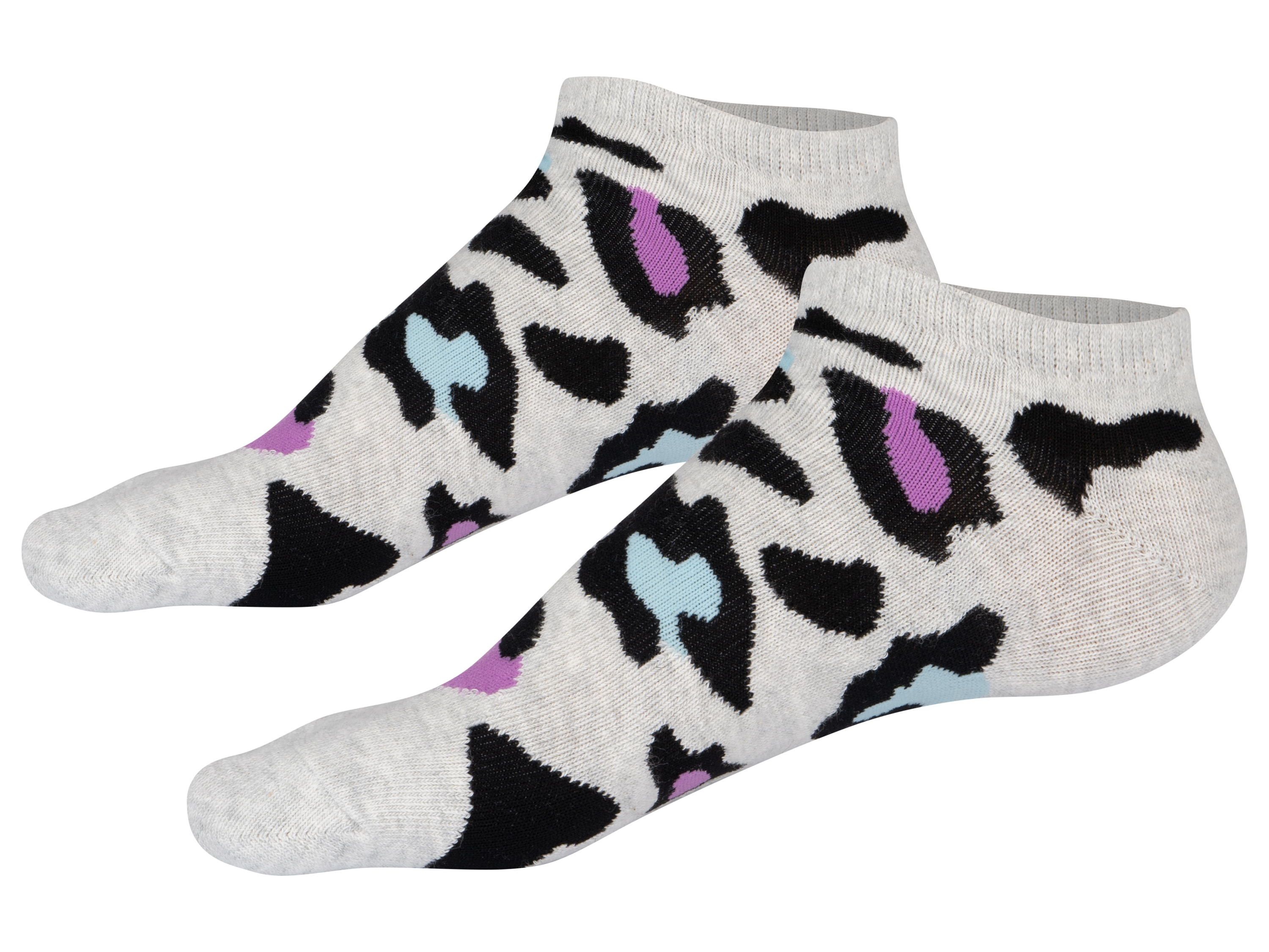 Soxo Dětské ponožky, 2 páry / 3 páry (zebra/lev, 36-40)