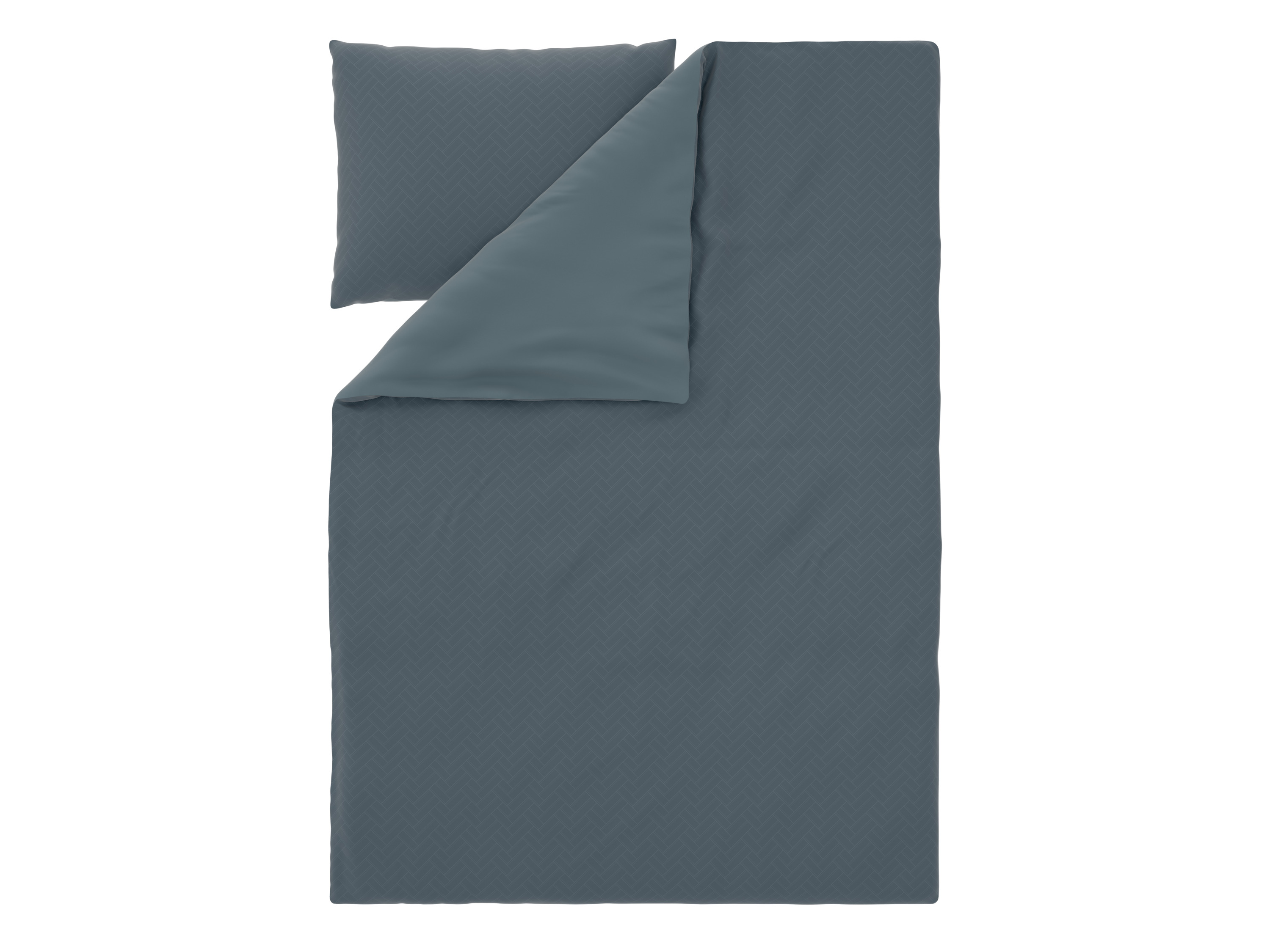 Livarno® Saténové ložní povlečení, 140 x 200 cm, 70 x 90 cm (námořnická modrá)