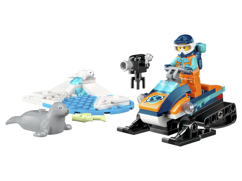  Zobrazit na celou obrazovku LEGO® City 60376 Arktický sněžný skútr - Obrázek 3
