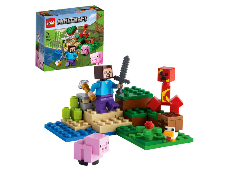  Zobrazit na celou obrazovku Lego Minecraft 21177 Útok Creepera - Obrázek 4
