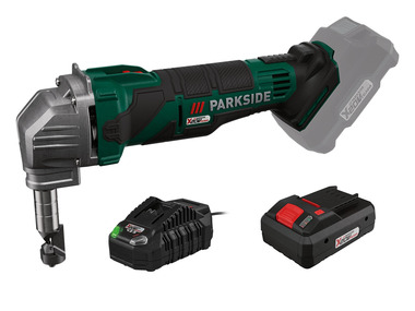 PARKSIDE® Aku prostřihovač plechu PMKA 20-Li A1, Smart 4 Ah