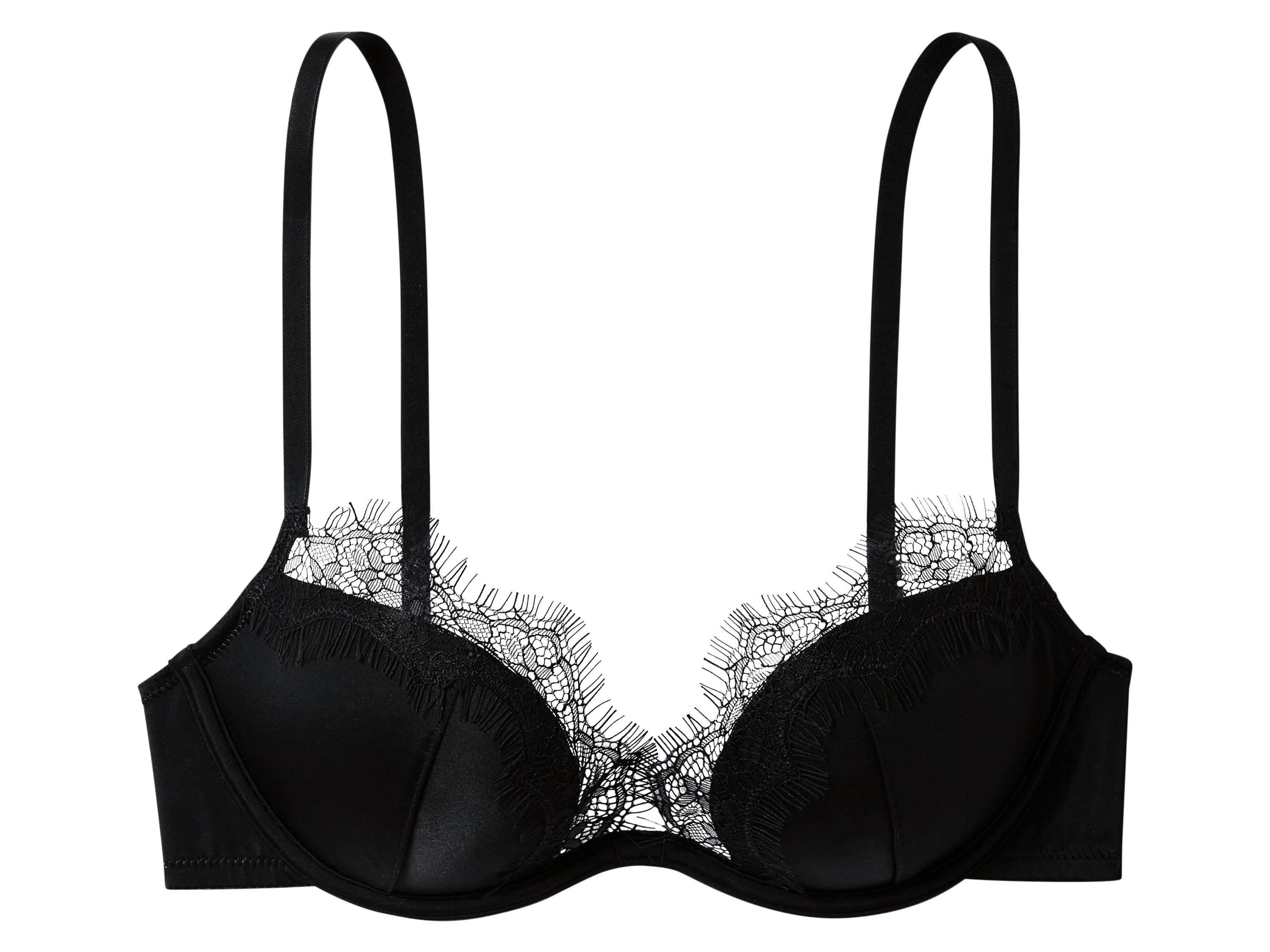 esmara® Dámská podprsenka s krajkou (černá, 85C)