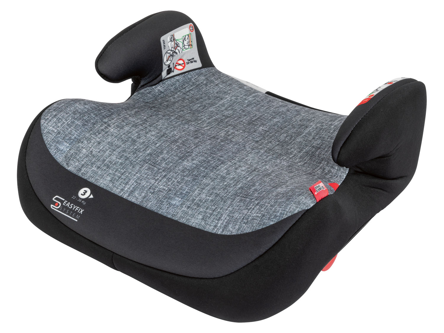 ULTIMATE SPEED® Dětský podsedák Isofix, sk. III, 22–36 kg