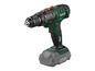 Zelená akumulátorová vrtačka Parkside X20V Team