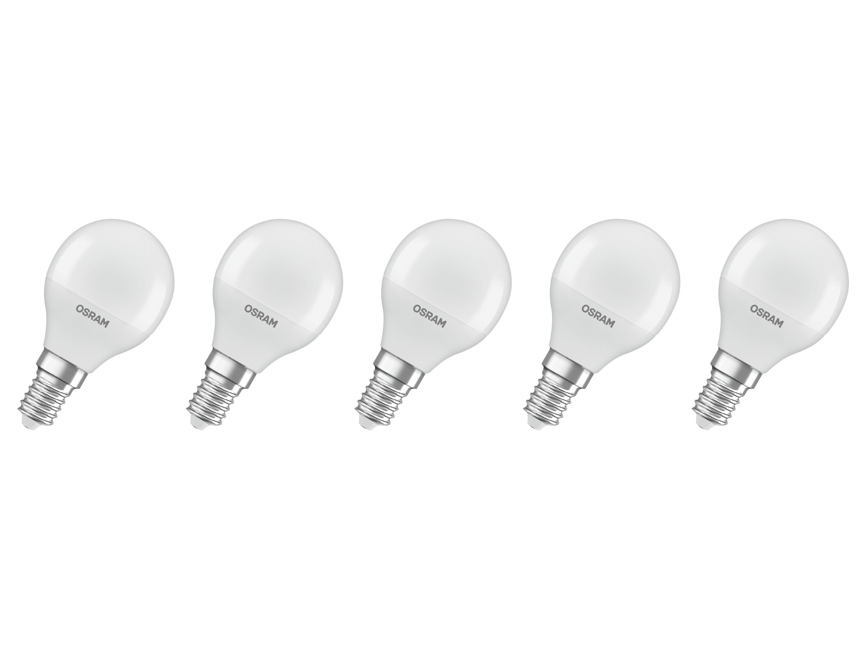 Osram LED žárovka »Led Base Retro«, 5 kusů (Clp40, E14, 470lm, matná)