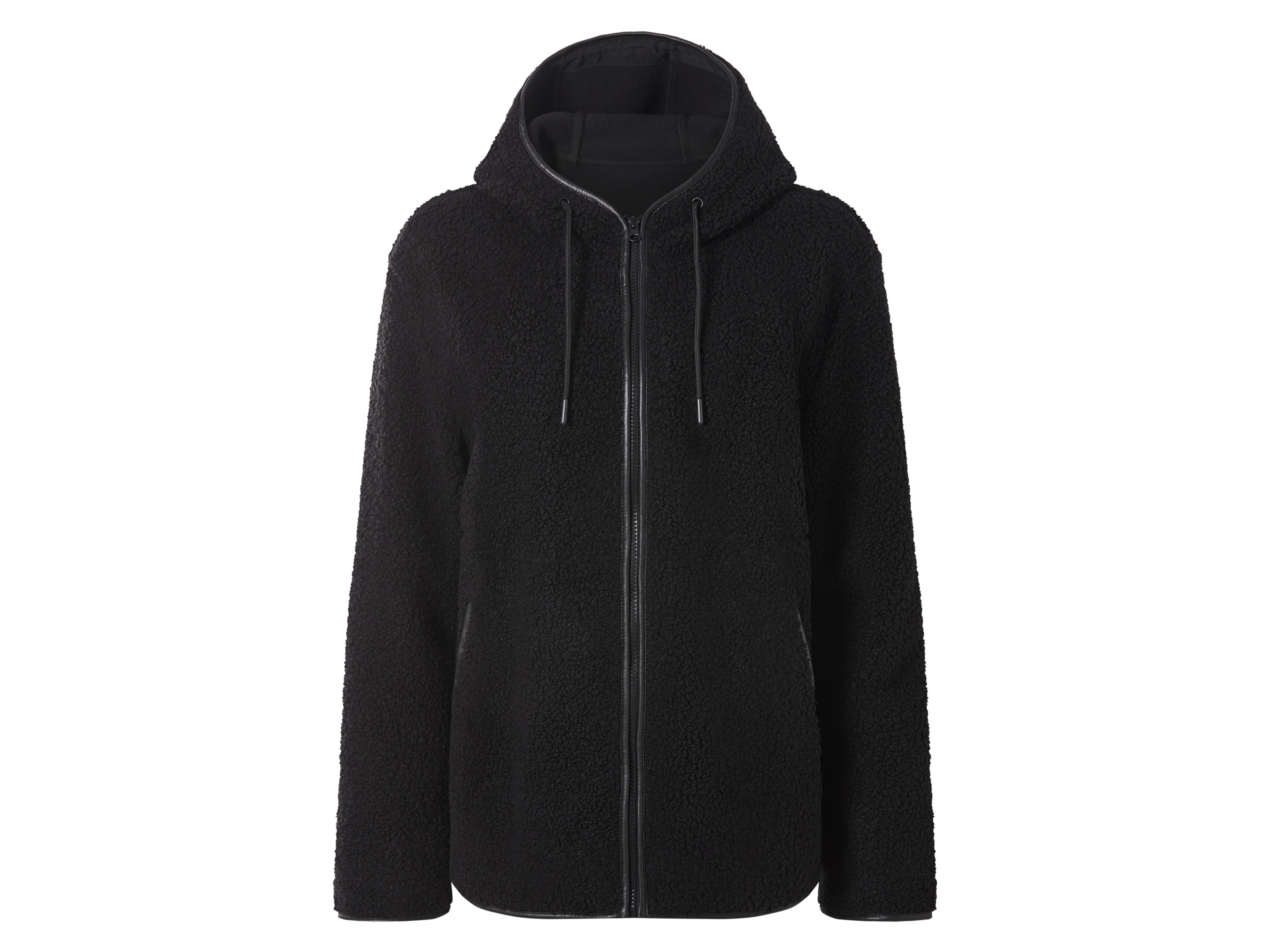 Esmara® Dámská sherpa bunda (černá, S (36/38))