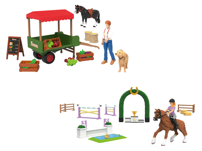  Zobrazit na celou obrazovku Playtive Stánek na farmářském trhu / Turnaj v parkurovém skákání - Obrázek 1