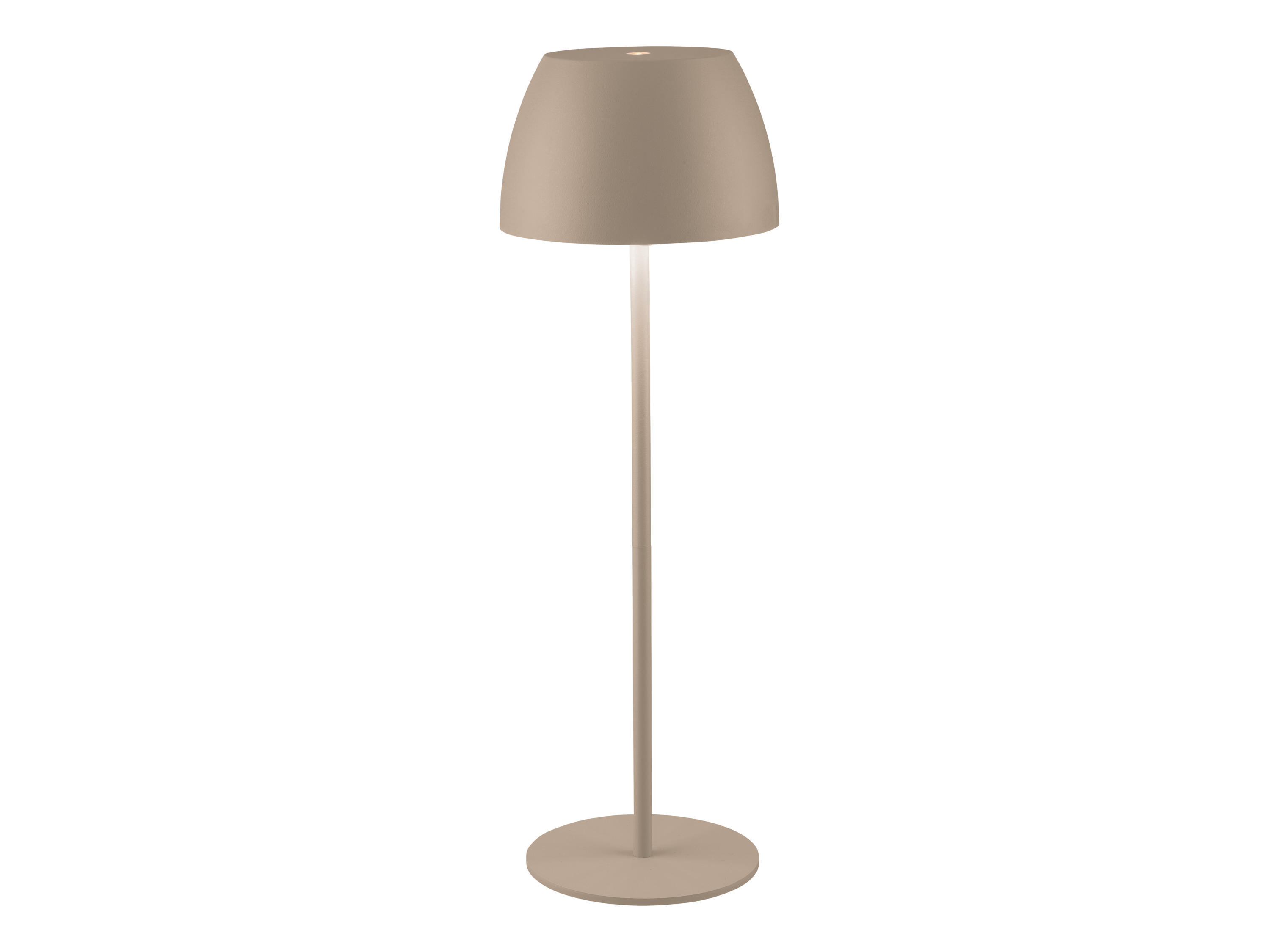 Livarno home Aku stolní LED lampa Stockholm (béžová)