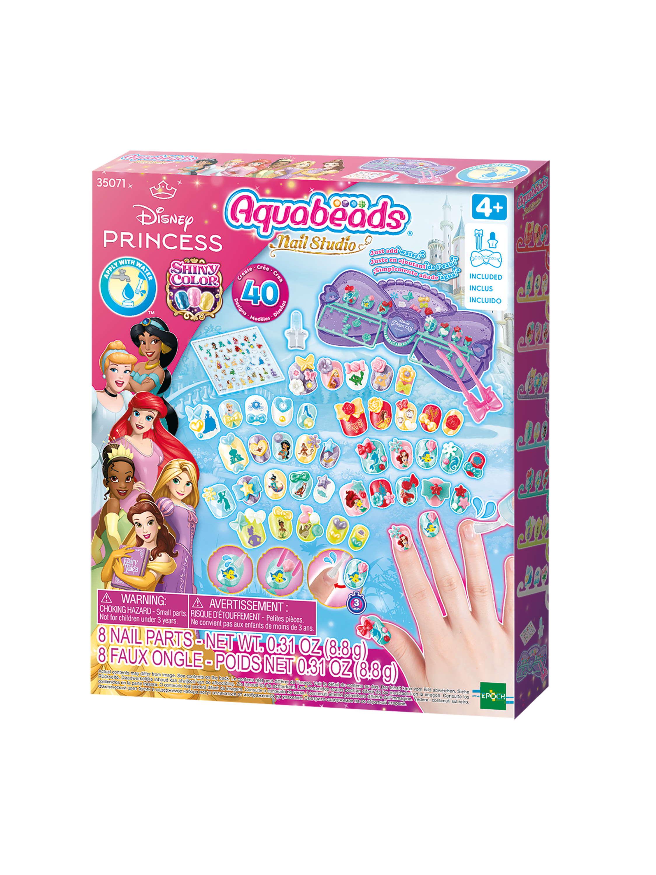 Aquabeads Nehtové studio, spojování vodou (Disney princezna)