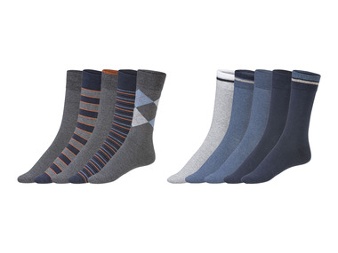 LIVERGY® Pánské ponožky s BIO bavlnou, 5 párů