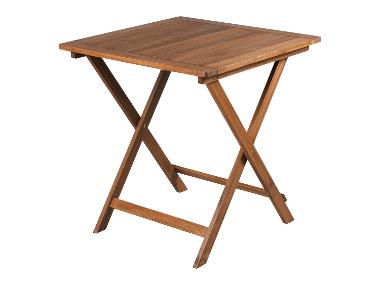 LIVARNO home Skládací stůl Sevilla, 70 x 70 cm, akácie