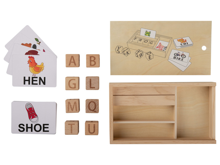  Zobrazit na celou obrazovku Playtive Dřevěná motorická hra Montessori - Obrázek 4