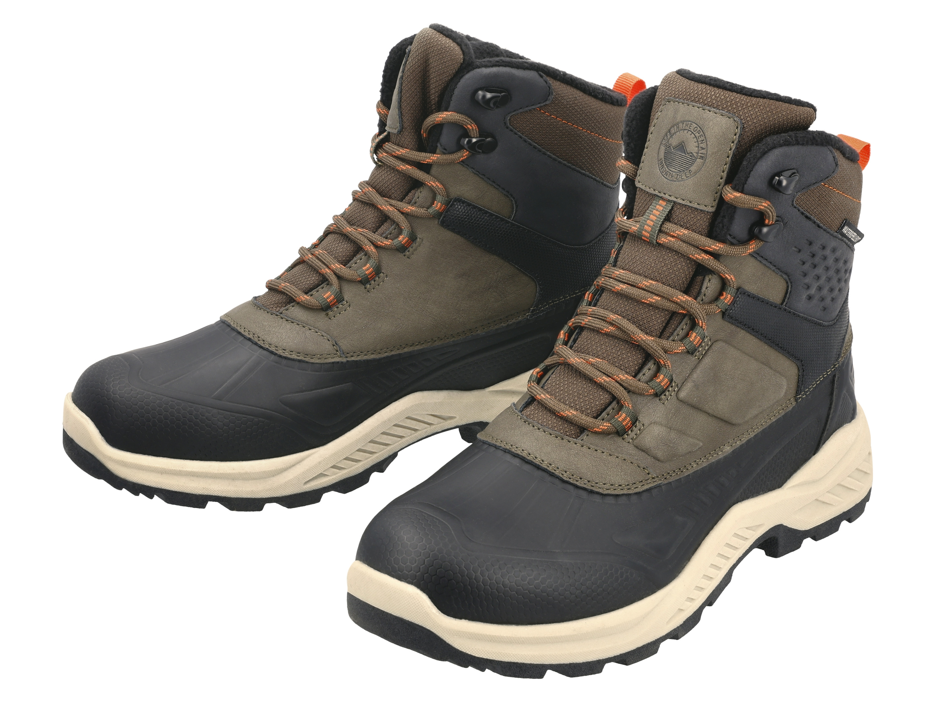 esmara® Pánská kotníková obuv (khaki, 43)