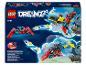 Krabice LEGO DREAMZzz se dvěma alternativními modely červeného a modrého vozidla.