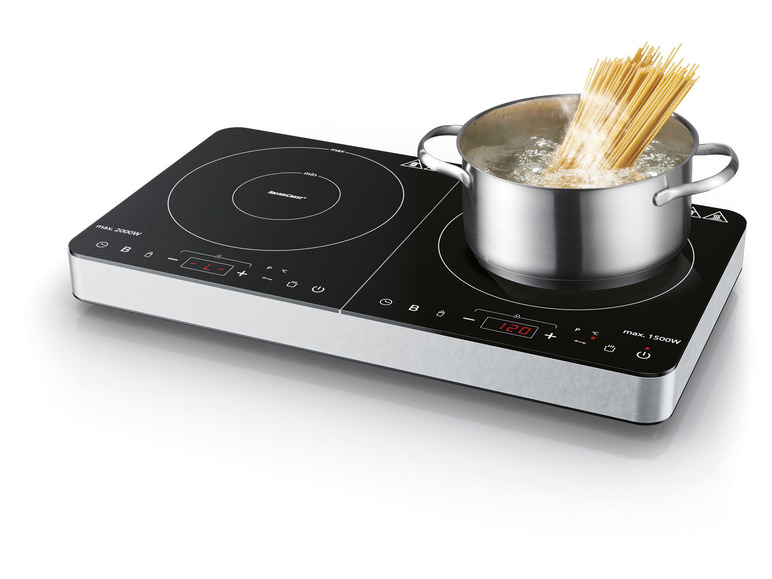  Zobrazit na celou obrazovku SILVERCREST® KITCHEN TOOLS Dvojitá indukční varná deska SDI 3500 D5 - Obrázek 5