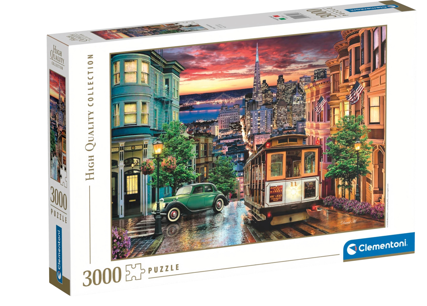 Clementoni Puzzle, 3 000 dílků (San Francisco)