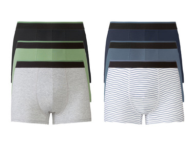 LIVERGY® Pánské boxerky s BIO bavlnou, 3 kusy