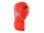 Červené boxovací rukavice Adidas.