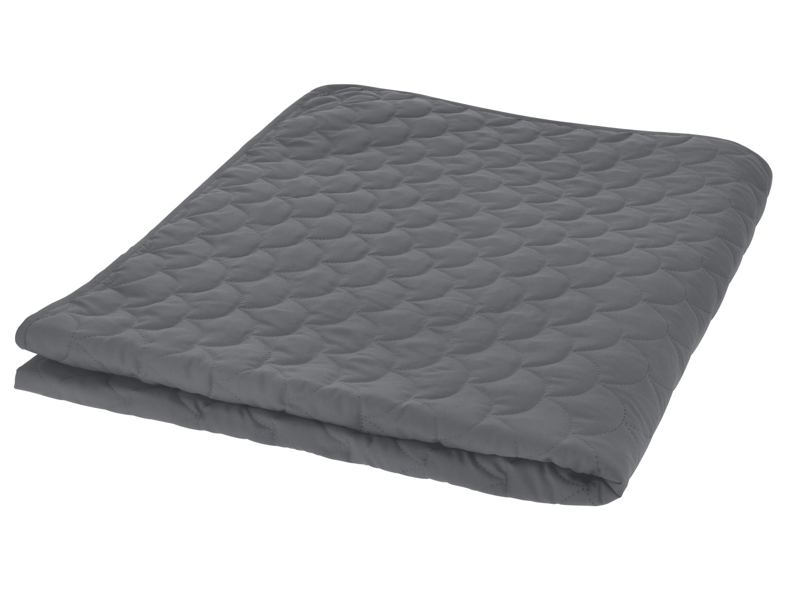 Livarno® Přehoz na postel, 220 x 240 cm (šedá)