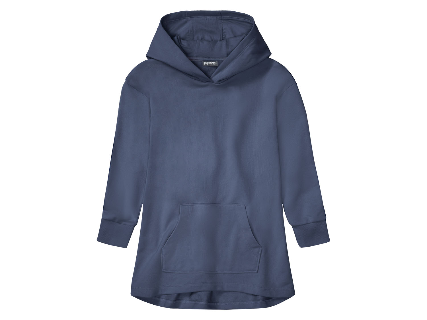 pepperts!® Dívčí mikinové šaty (158/164, navy modrá)