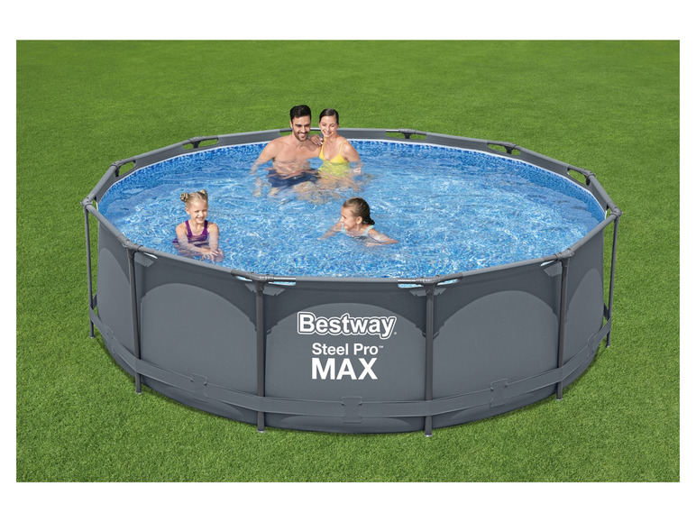  Zobrazit na celou obrazovku Bestway Bazén Steel Pro Max s filtračním zařízením a schůdky, Ø 3,66 x 1 m - Obrázek 10