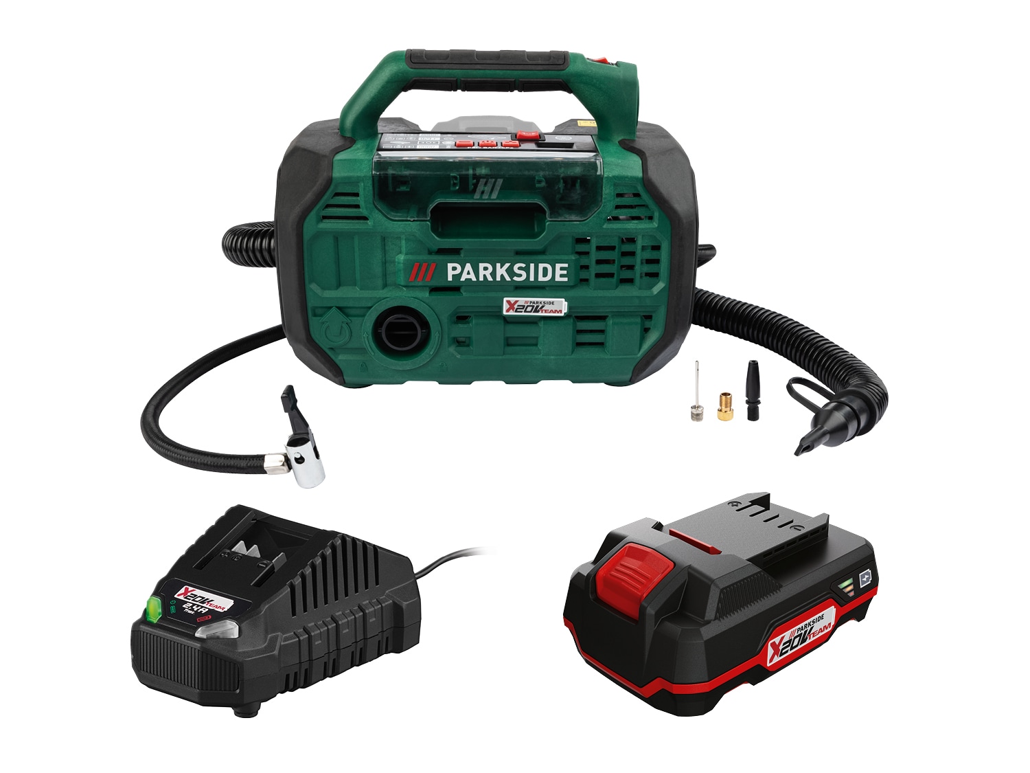 PARKSIDE® Aku kompresor a pumpa 20 V PKA 20-Li B2, 2 Ah