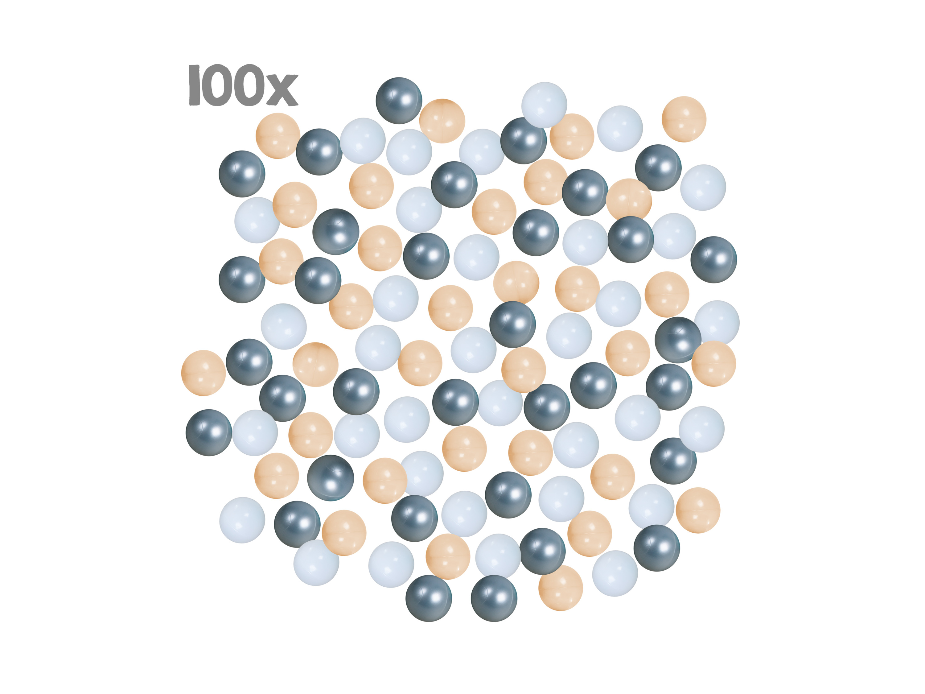roba Míčky do bazénu, 100 kusů (béžová)