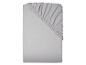 Světle šedé složené prostěradlo s gumou