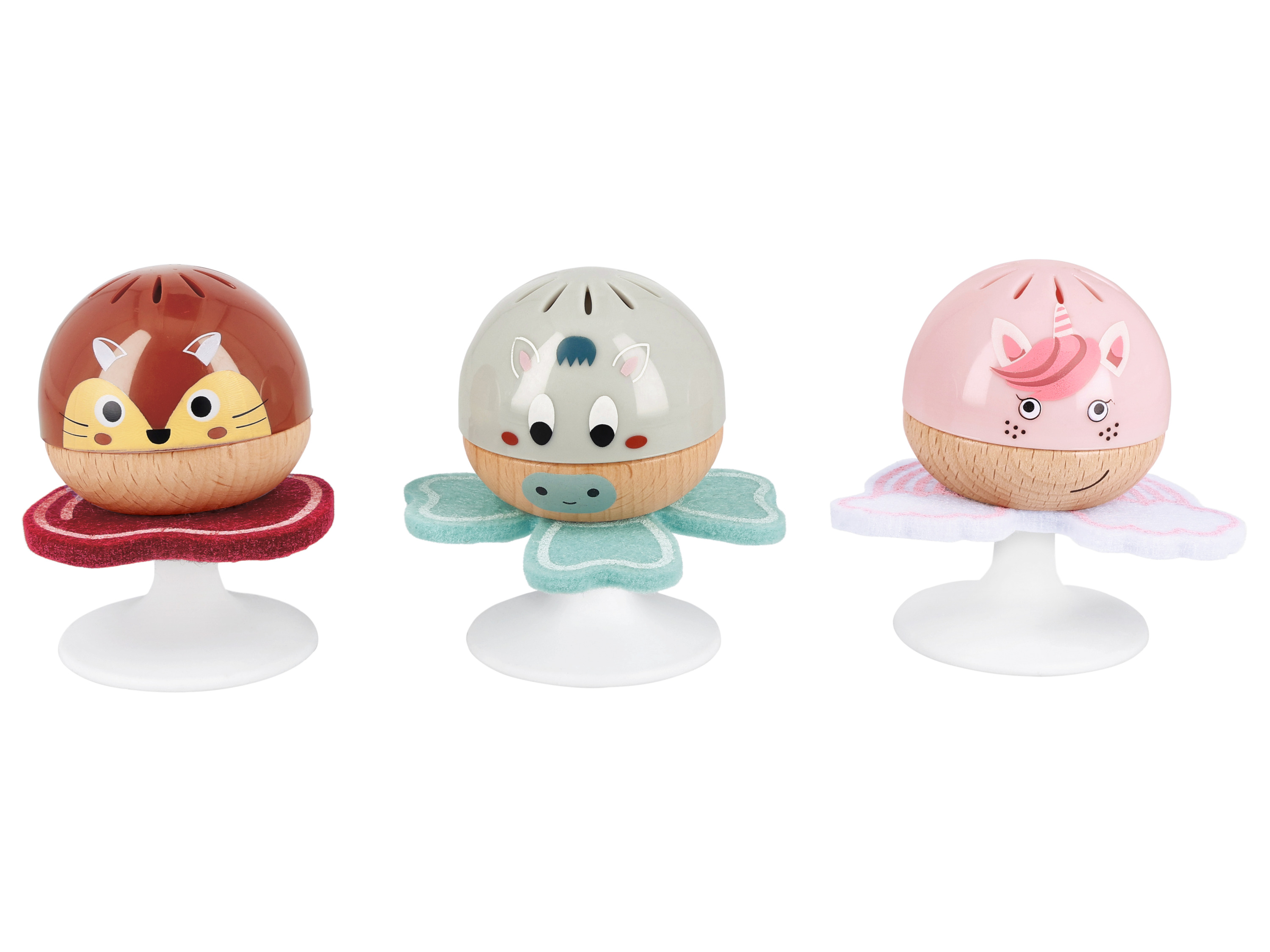 lupilu® Sada chrastítek / Houpací vydra / Rotující hračka se zvukem (sada chrastítek)