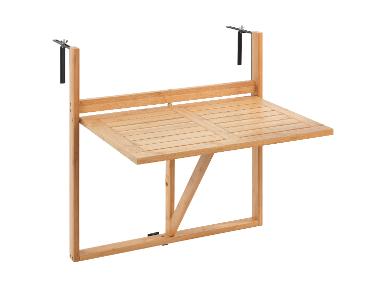 Wenko Bambusový balkonový skládací stůl „Waikiki“
