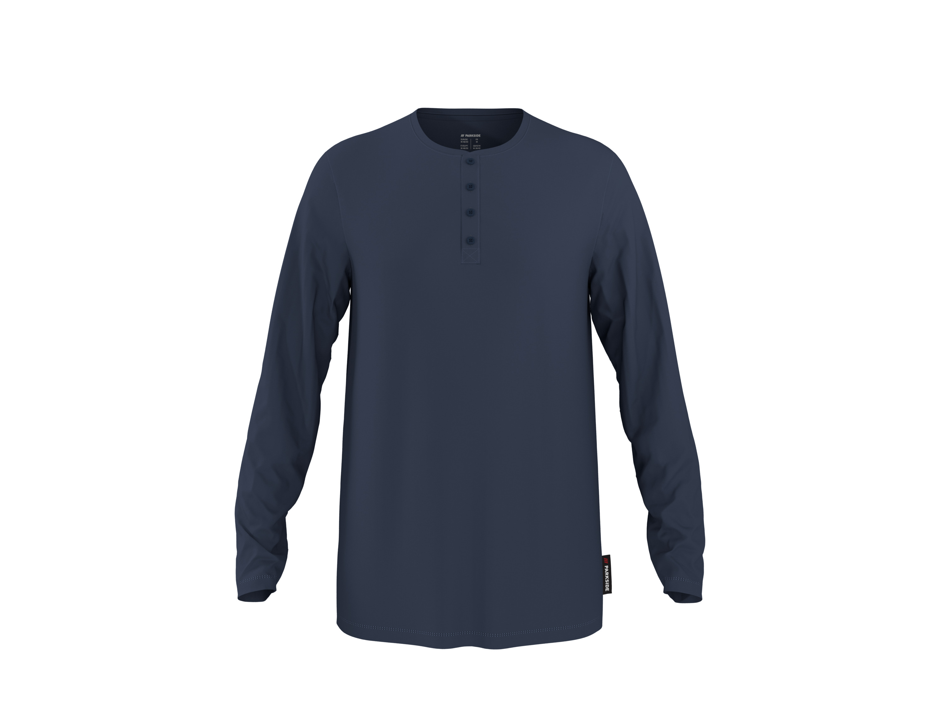 Parkside® Pánské triko s dlouhými rukávy (navy modrá, M (48/50))